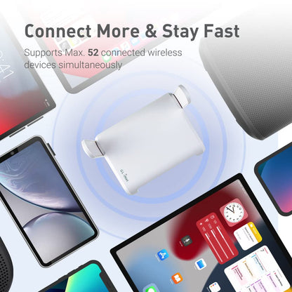 GL.iNet GL-SFT1200 Opal Portable 2.5Gb Dual-Band Travel WiFi Router – VPN, OpenWrt